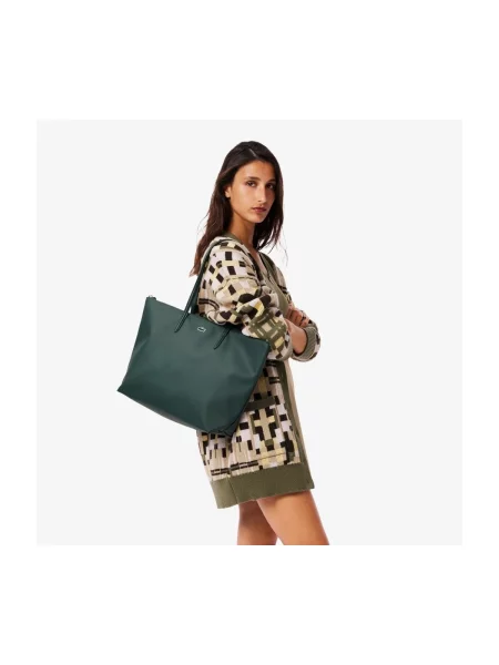 Geantă Lacoste verde