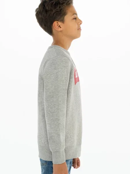 Levi's Dětská mikina šedá