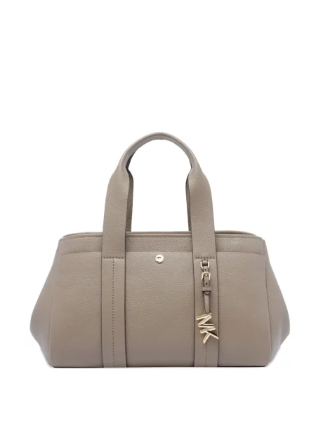 Malé baleríny Michael Michael Kors s potiskem s otevřenou patou černé