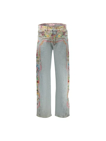Jeansy Desigual niebieskie