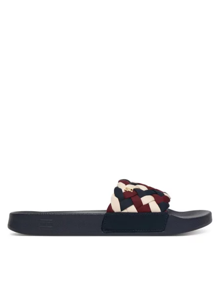 Tommy Hilfiger Natikači Th Braided Pool Slide Pisana