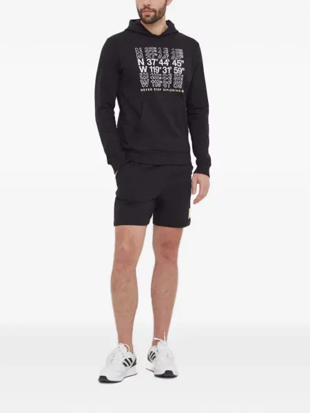 Hoodie The North Face με κουκούλα μαύρο