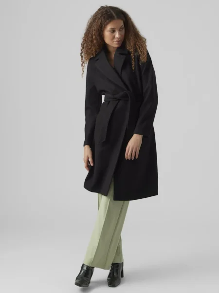 Vero Moda Prechodný kabát Fortuneaya čierna