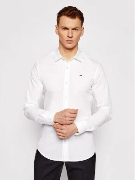 Košeľa Tommy Jeans biela