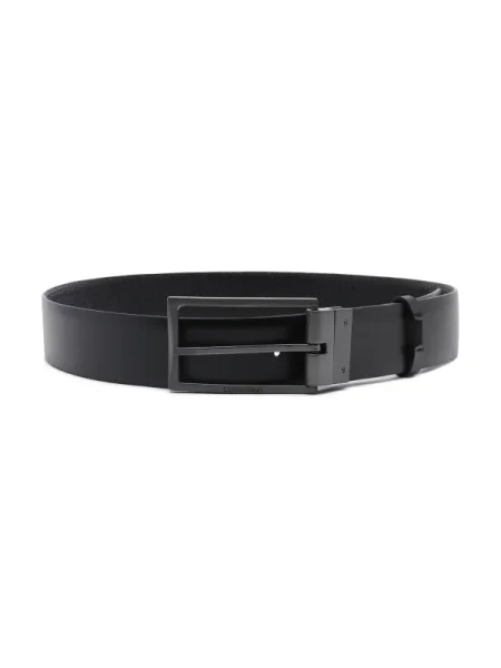Bőr öv Calvin Klein fekete