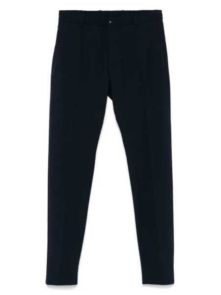 Pantaloni Emporio Armani albastru