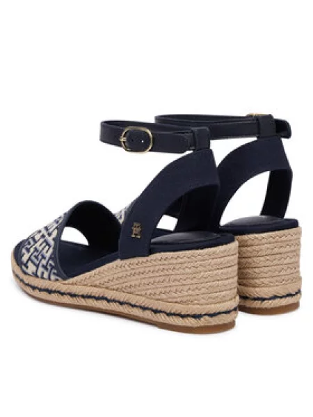 Tommy Hilfiger Espadrile Th Mid Espad Mornarsko modra