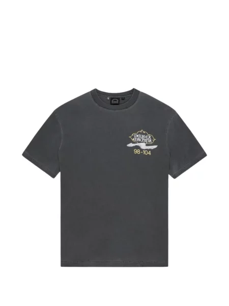 Tricou Deus Ex Machina cu strasuri gri