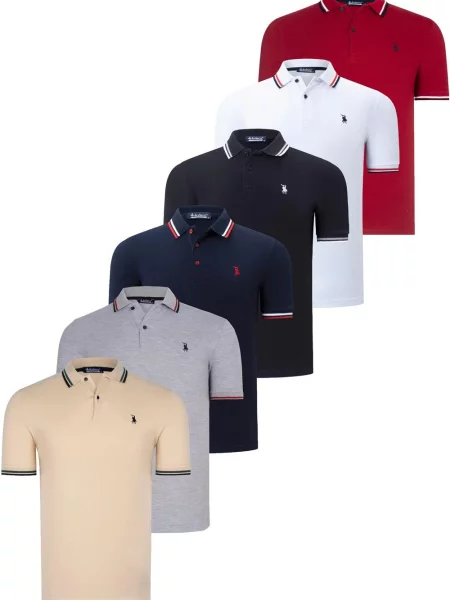 Tricou polo Dewberry negru