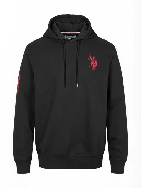 U.S. POLO ASSN. Pulover UMDijar negru