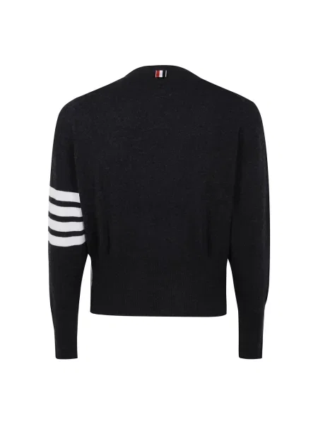 Sweter Thom Browne klasyczny szary
