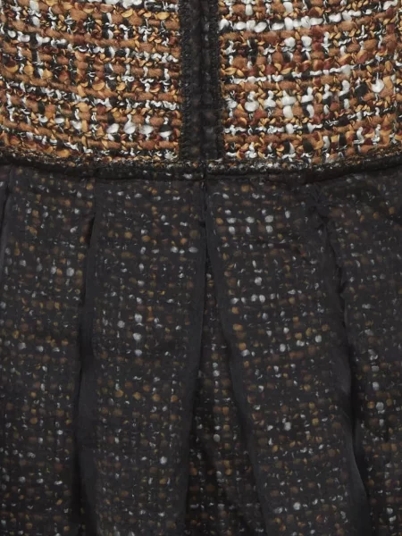 Rochie D&g din tweed maro