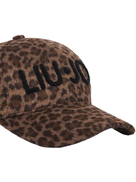 Liu Jo Șapcă baseball Animalier maro