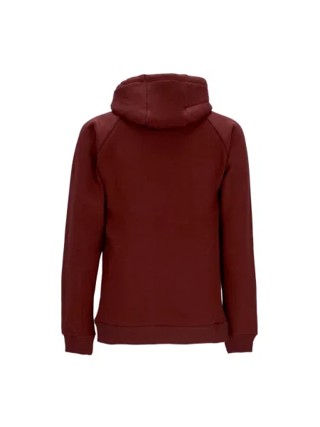 Bluza z kapturem Dolly Noire z kapturem z długim rękawem z logo czerwona