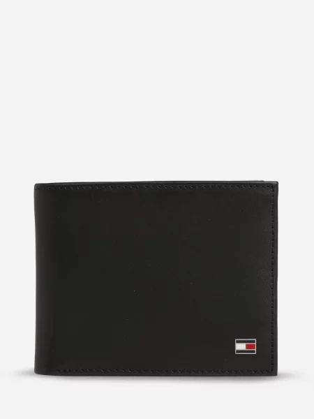 Portofel Tommy Hilfiger Eton Mini Cc Wallet negru