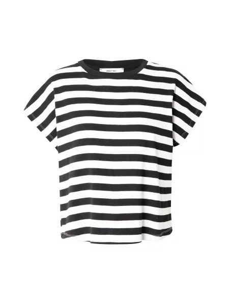 ABOUT YOU Tricou Melody negru alb