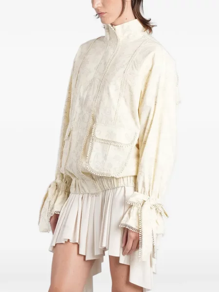Geacă Siedres cu model floral cu imagine cu legături