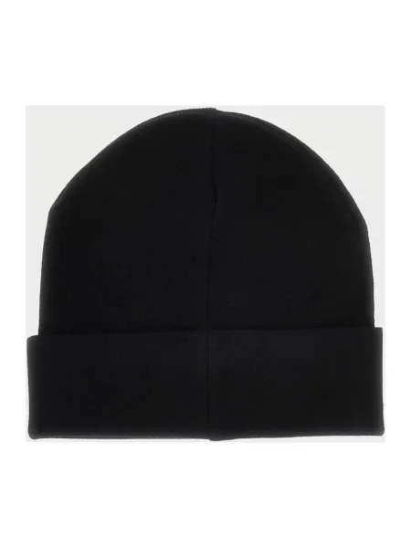 Guess Akcesoria unisex M Czapka Ribbed Beanie czarny