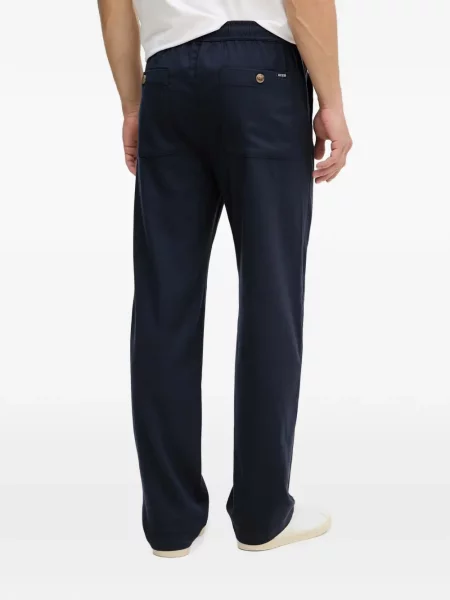 Pantaloni Guess cu cordon albastru