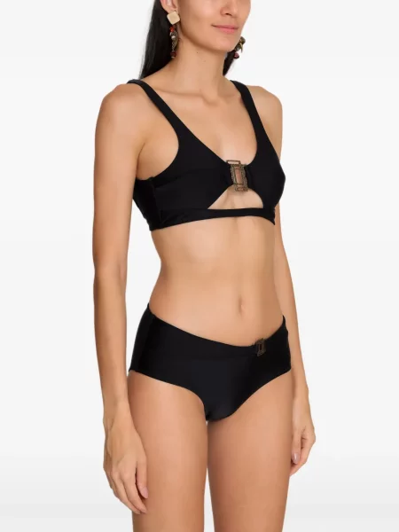 Slama bikini Amir Slama veze crna