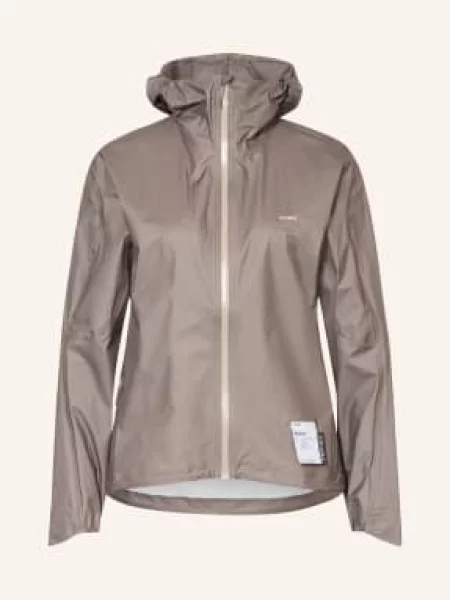 Satisfy Kurtka Do Biegania Pertex 3l Rain braun