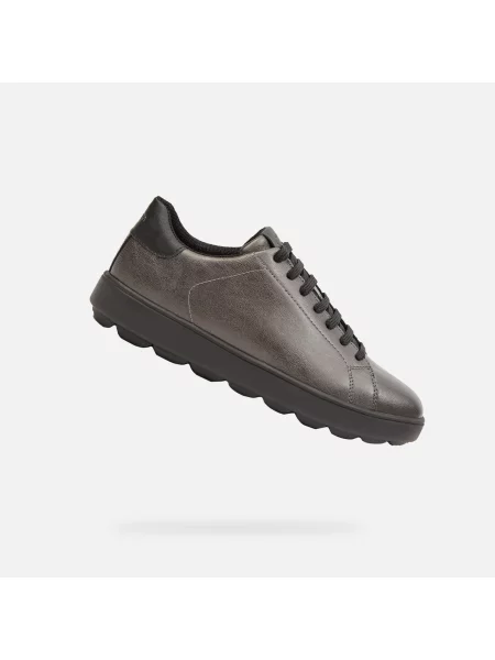Sneakerși Geox gri