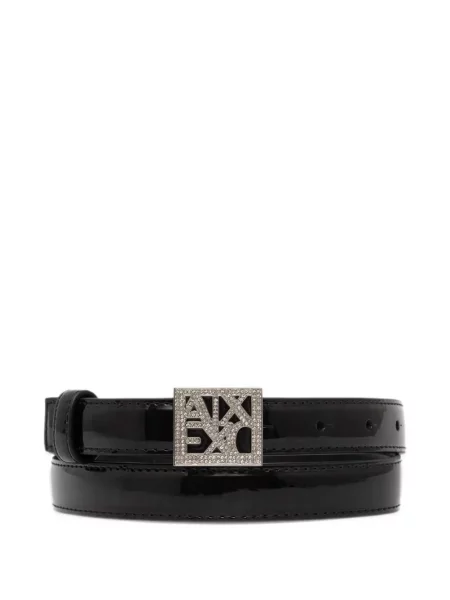 Opasan remen Armani Exchange sa kopčom crna