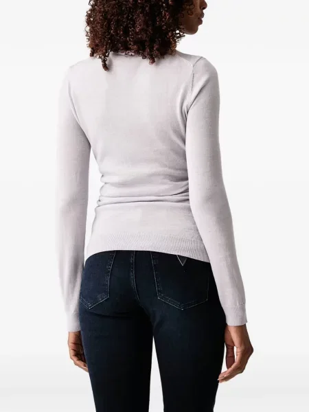 Pulover Trussardi cu volane gri