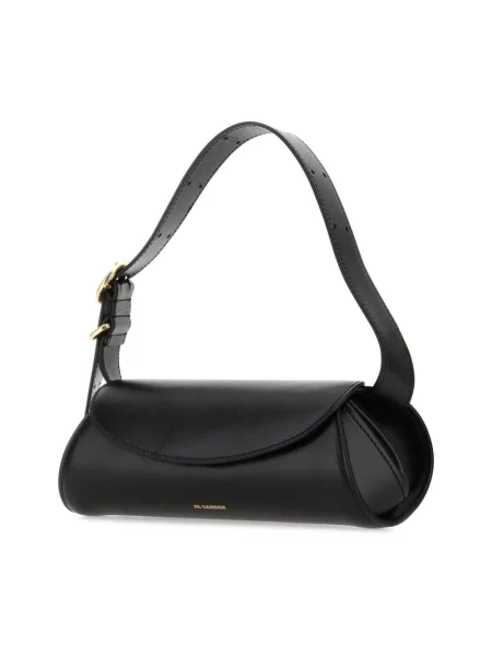 Torebka Jil Sander skórzana czarna