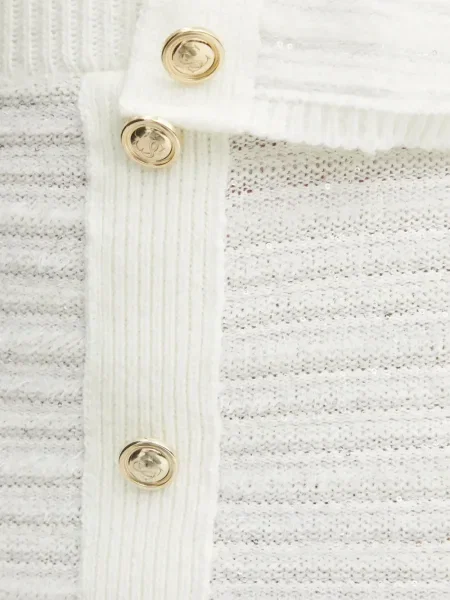 Fusta mini Simona Corsellini alb