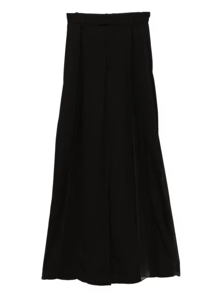 Pantaloni Quetsche transparente negru