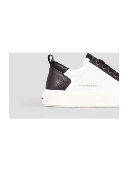 Sneakersy Alexander Smith białe