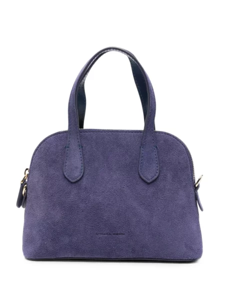 Top Liviana Conti din piele de căprioară violet