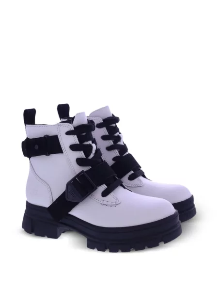 Členkové topánky Ugg biela