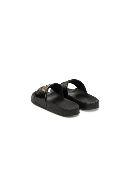 Emporio Armani Šľapky čierna