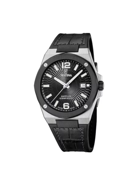 FESTINA Analogové hodinky Watch Vallee Swiss Made' černá