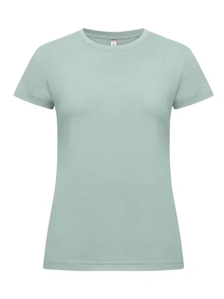 Clique New Classic-T T-shirt contemporary fit – Sage Green zielona