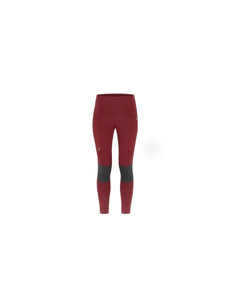 Fjällräven Abisko Trekking Tights PRO W Kobiety Spodnie Fjällräven Size: M czerwony