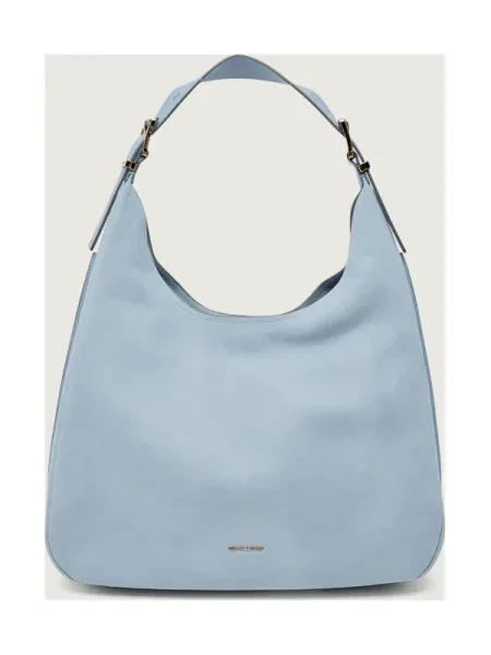 Geanta hobo Michael Kors din piele albastru