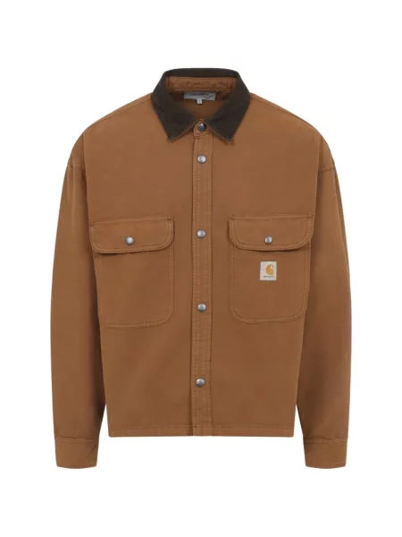 Geacă Carhartt Wip lungă maro