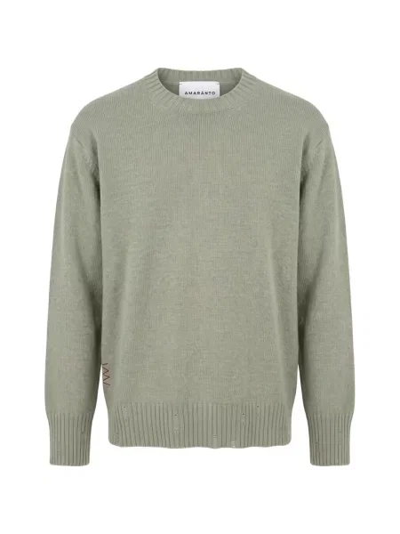 Pulover Amaranto cu broderie verde