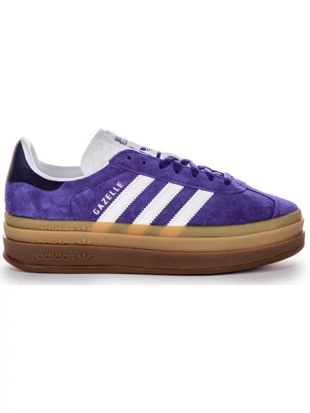 Sneakersy Adidas Gazelle skórzane fioletowe