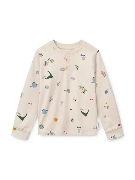 Liewood роздільна піжама дитяча з Wilhelm Grow Printed Pyjamas Set