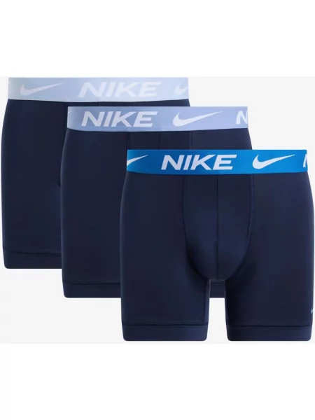 Bokserki Nike Brief Logo granatowe 3 sztuki S białe
