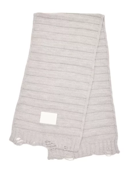 Fular Mm6 Maison Margiela tricotate gri