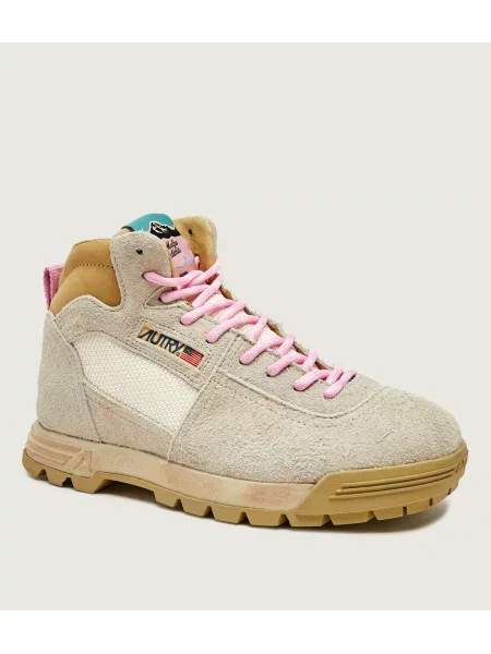 Autry Sneakers Malga | piele întoarsă bej