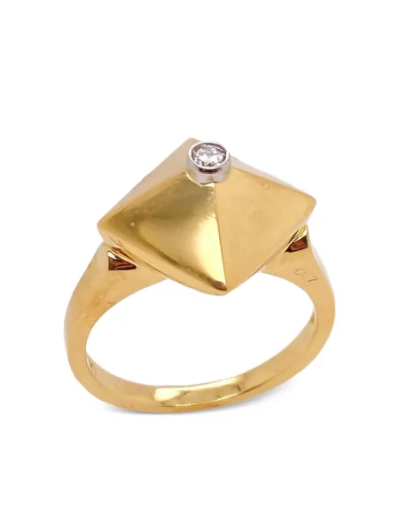 Inel Brooks Brothers galben