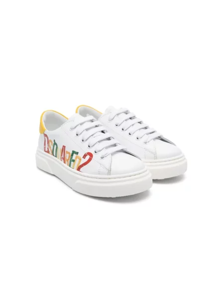 Dětské tenisky Dsquared2 bílé