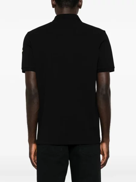 Scurt tricou polo Moncler negru