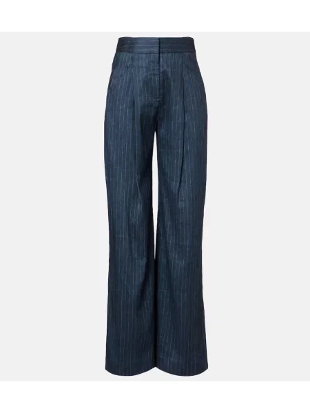 Pantaloni Veronica Beard de in albastru